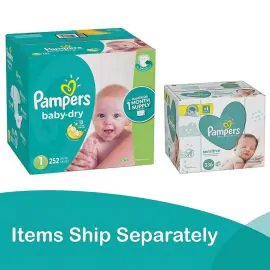 Pampers Baby-dry 1 month supply